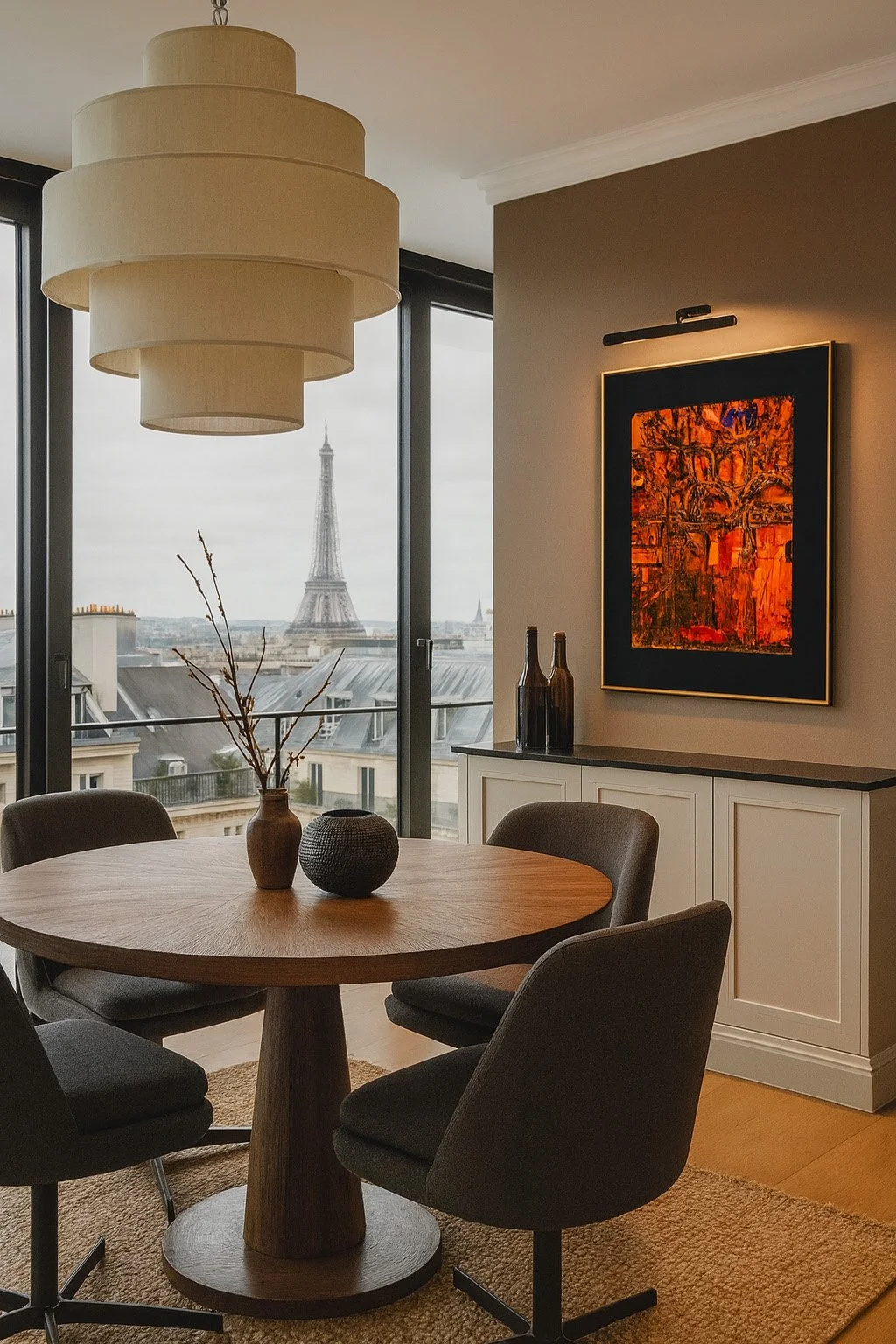 Please note, this scene has been AI created for example purposes only. Size and composition of the PhotoMontage may vary from the product being sold.