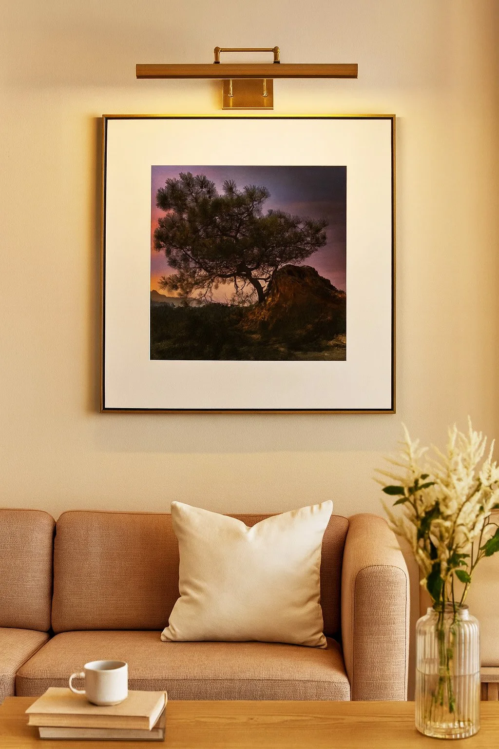 Please note, this scene has been AI created for example purposes only. Size and composition of the PhotoMontage may vary from the product being sold.