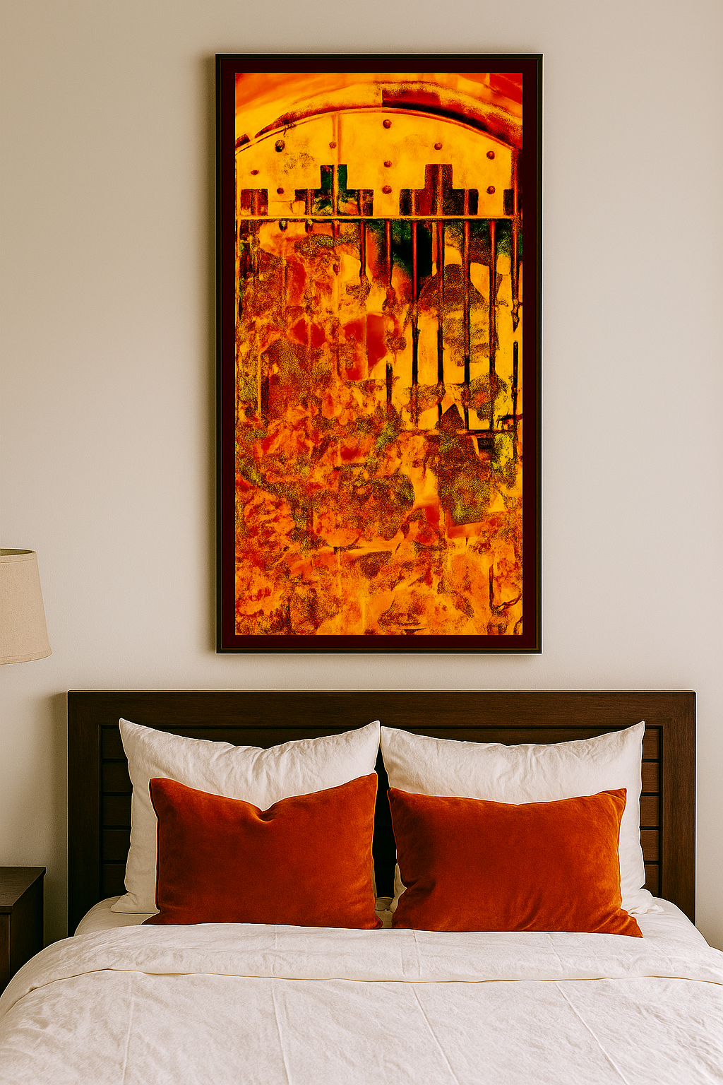 Please note, this scene has been AI created for example purposes only. Size and composition of the PhotoMontage may vary from the product being sold.