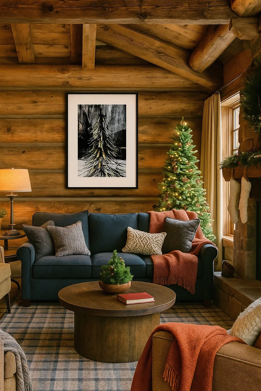 Please note, this scene has been AI created for example purposes only. Size and composition of the PhotoMontage may vary from the product being sold.