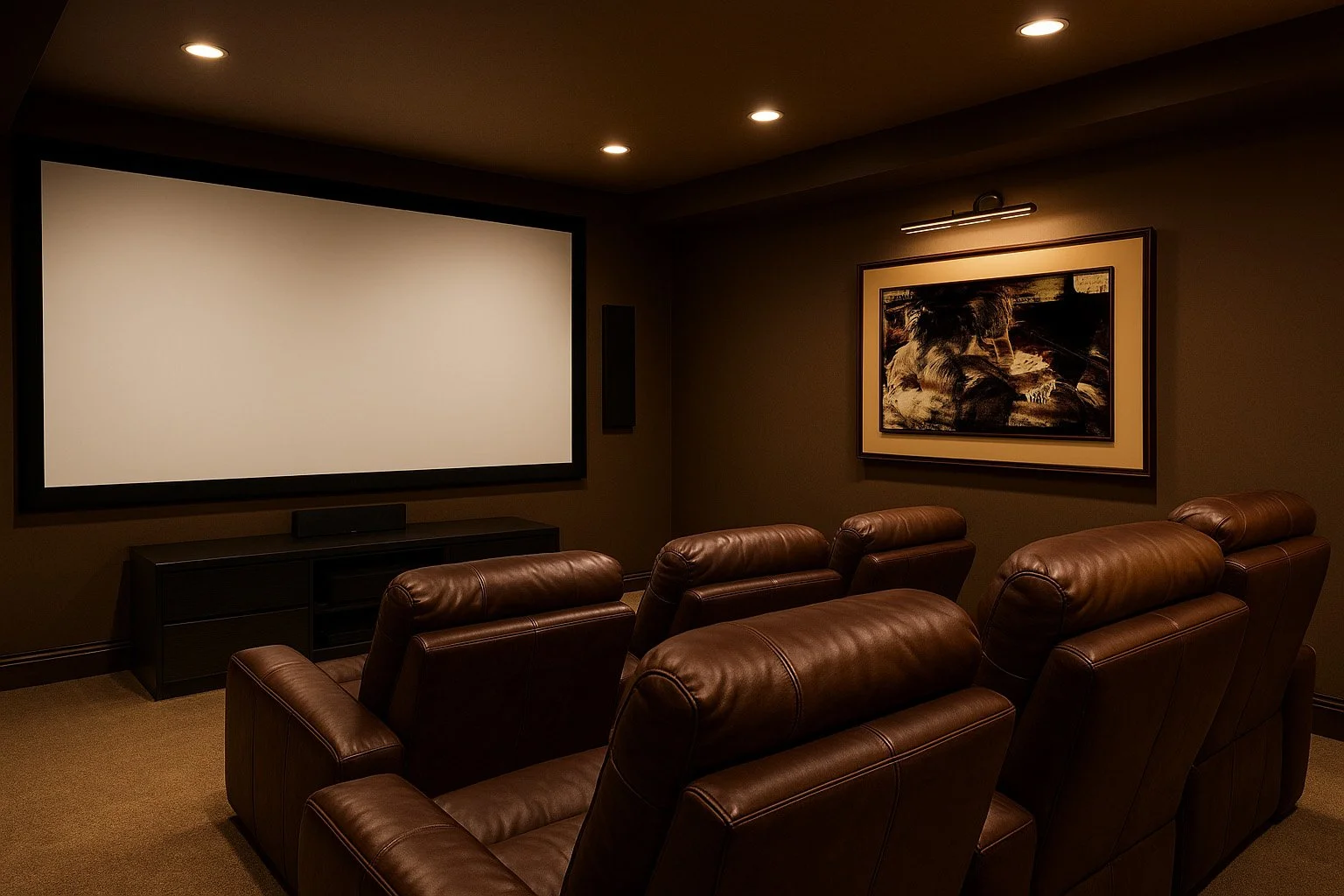 Please note, this scene has been AI created for example purposes only. Size and composition of the PhotoMontage may vary from the product being sold.