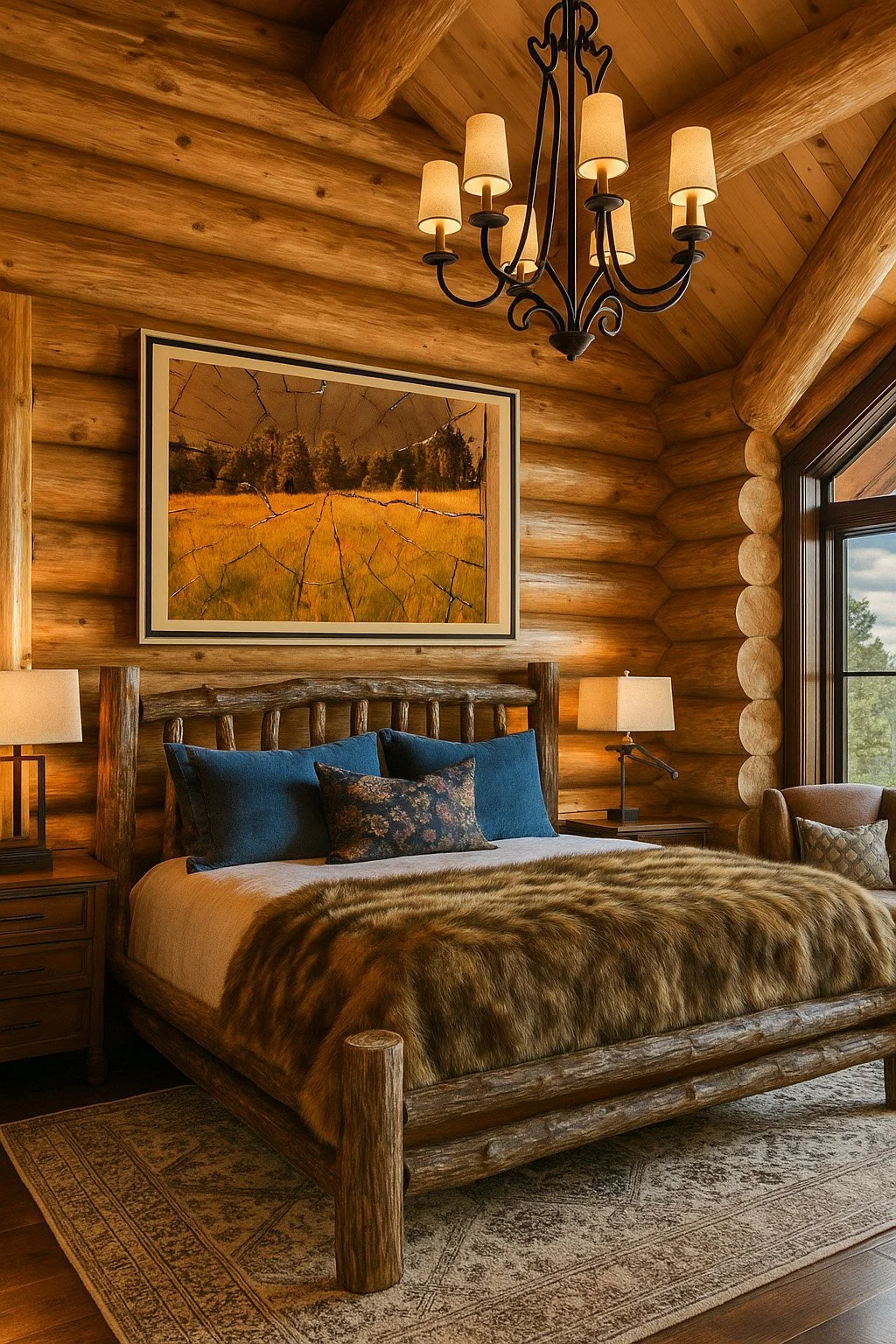 Please note, this scene has been AI created for example purposes only. Size and composition of the PhotoMontage may vary from the product being sold.