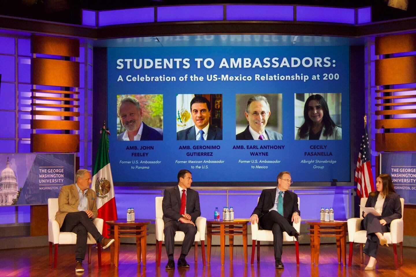 We are thrilled that Onero&rsquo;s &ldquo;Students to Ambassadors- A Celebration of the U.S-Mexico Relationship at 200&rdquo; event was a massive success! 

The panels held an incredible discussion about the nature of the U.S.-Mexico relationship and