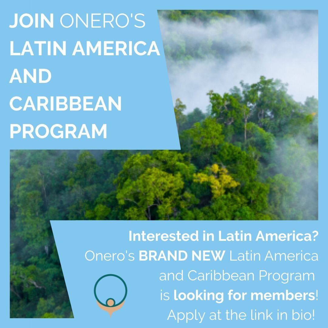 Are you someone who is interested in engaging in a deeper awareness and understanding of Latin America and the Caribbean? Join Onero's BRAND NEW Latin America and the Caribbean Program! Be at the forefront of the effort to put Latin America in the ma