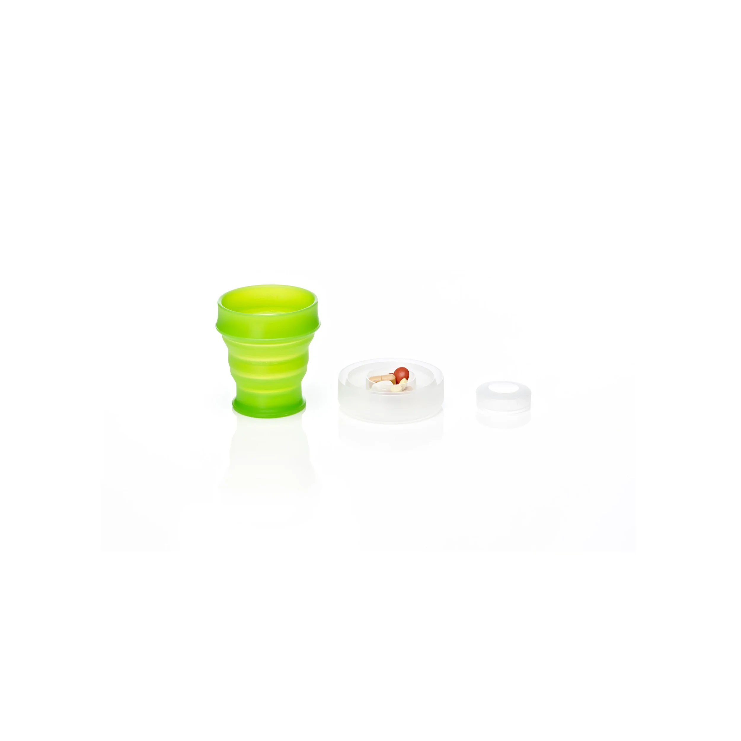 image of a small green gocup