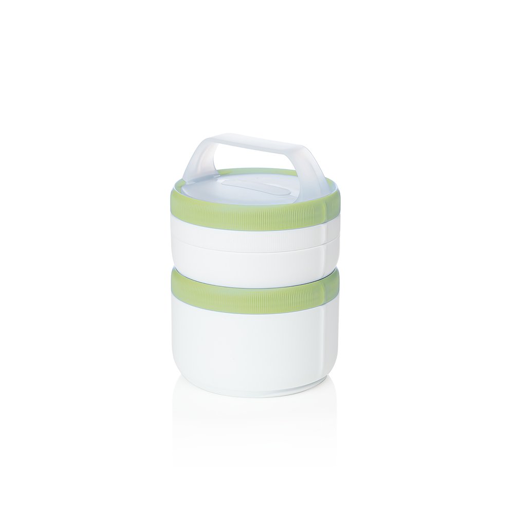 humangear's Stax XL or EatSystem is a food container with a