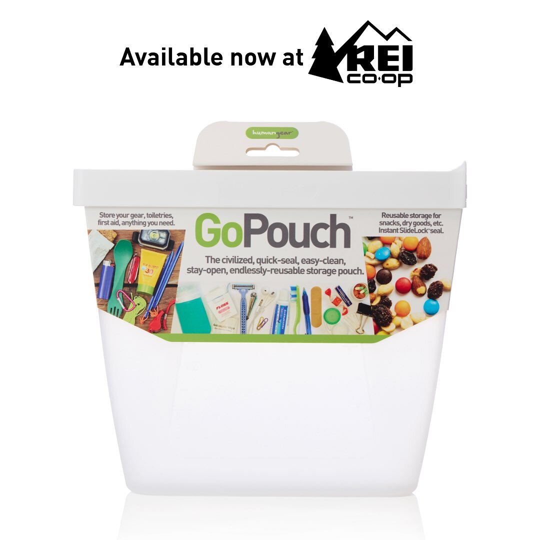 GoPouch

The civilized, quick-seal, east-clean, stay-open, endlessly-reusable storage pouch. 

Available now at @rei