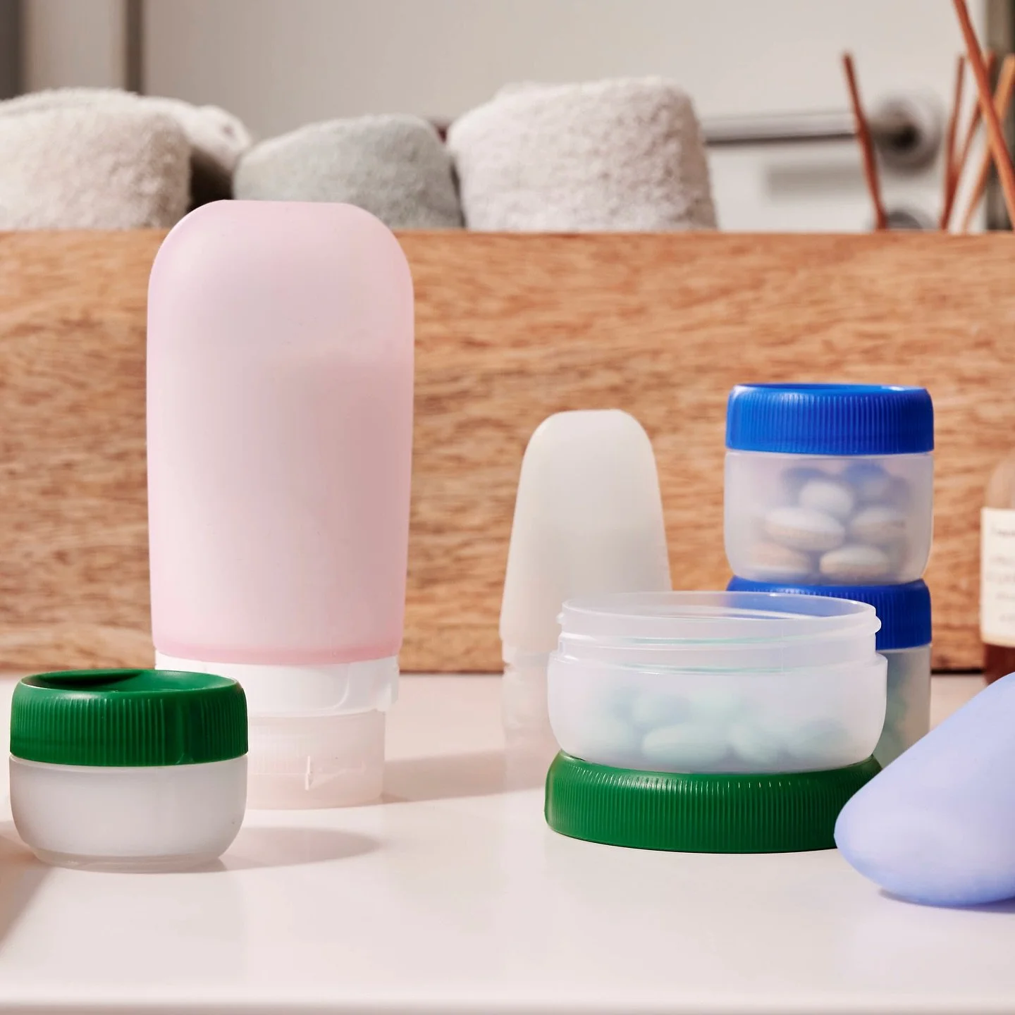 GoToobs and Stax keep your routine simple, organized, and leak-free.
Travel made easy. Zen achieved.