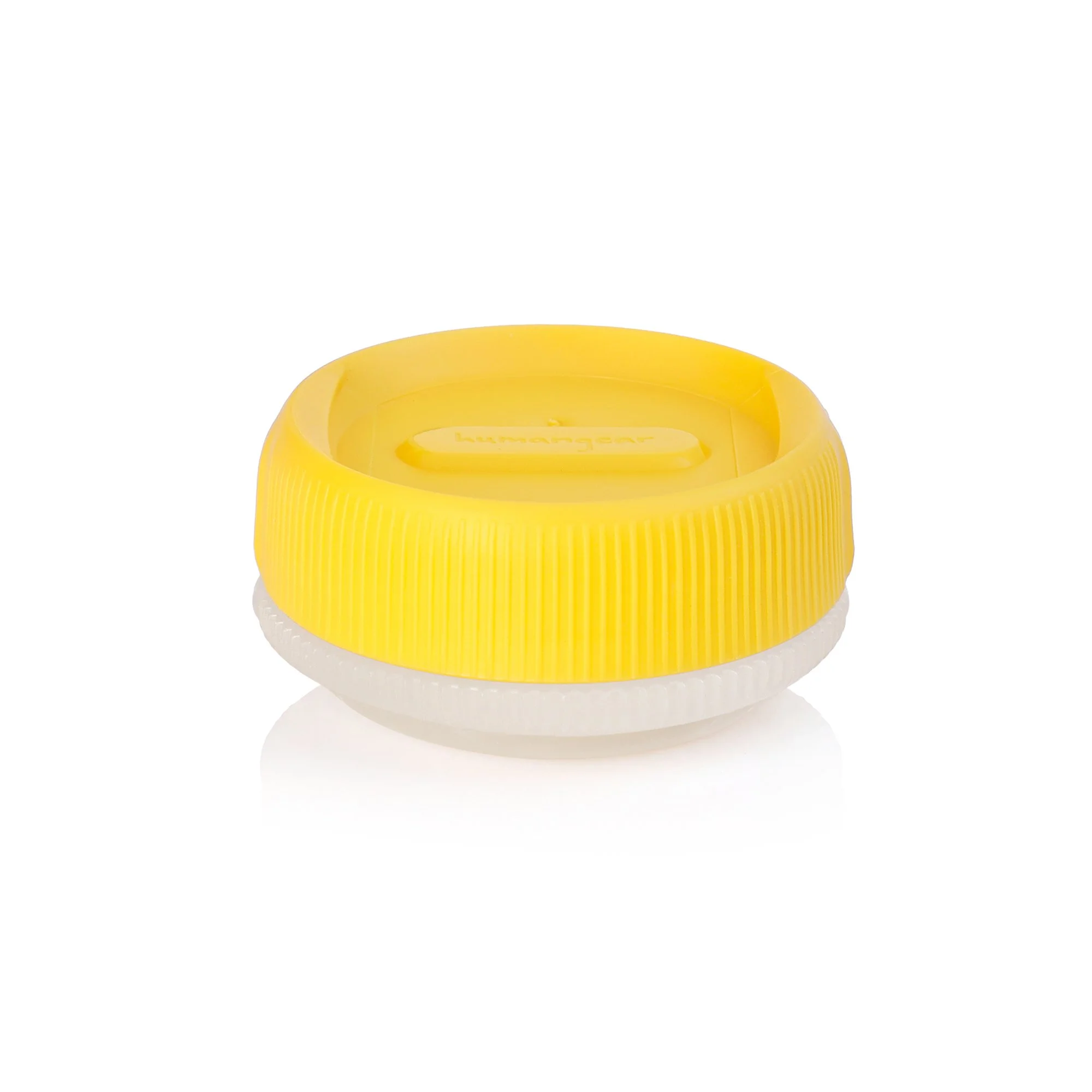 stax wafer with yellow lid