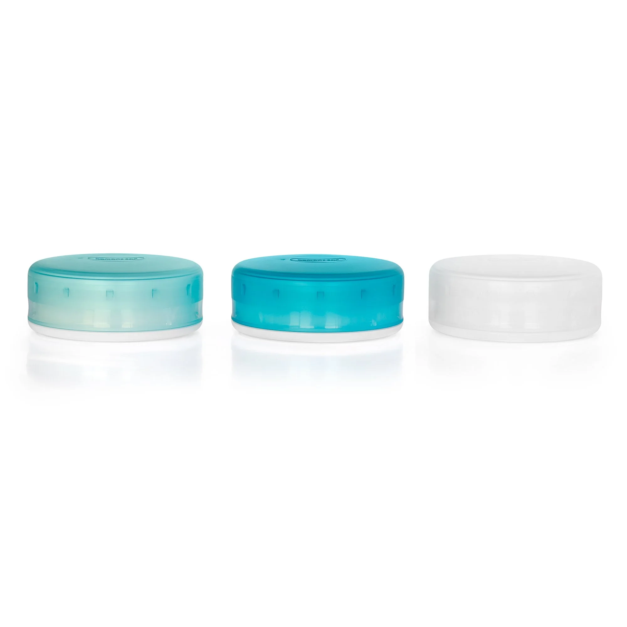 Clear/Teal/Aqua GoTubb Containers