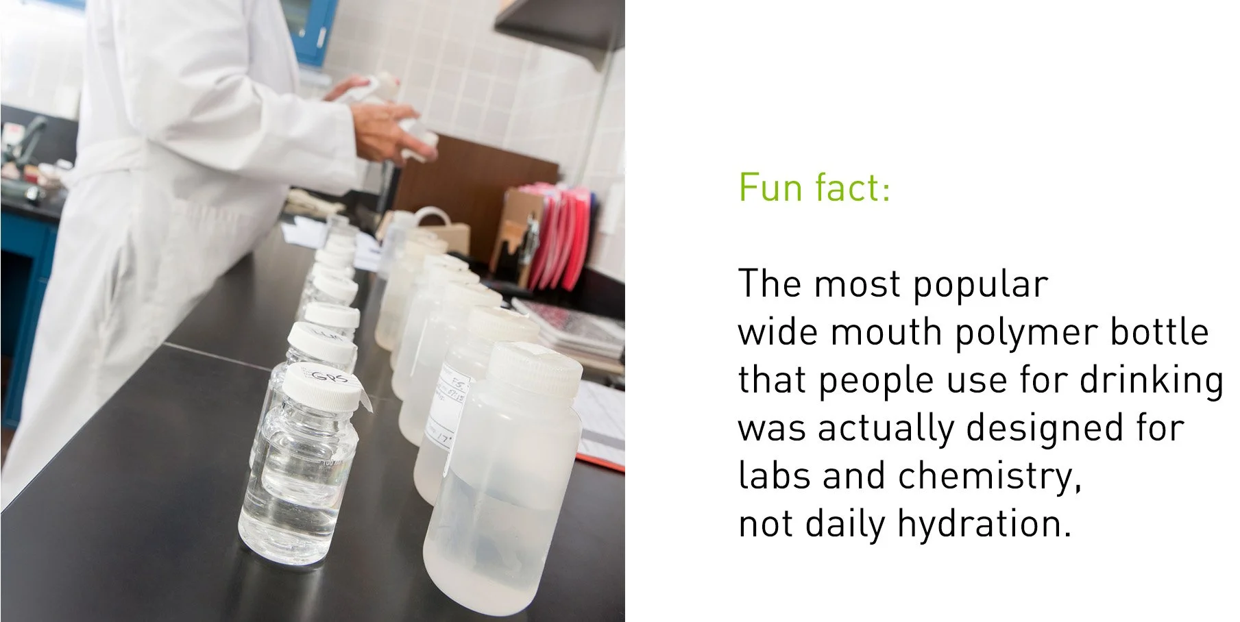 lab with bottles