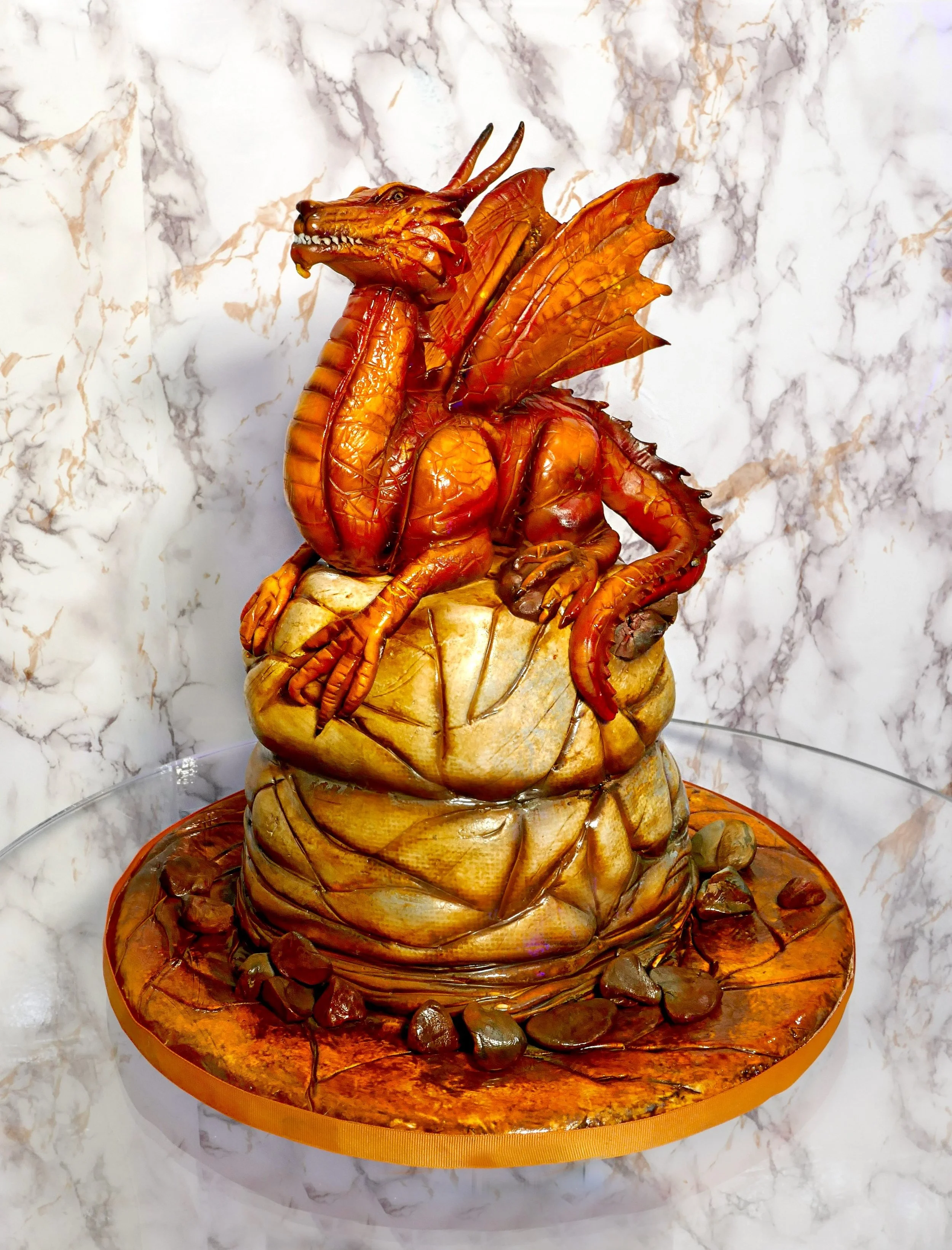 3D Red Dragon Game of Thrones Cake by Emporio.JPEG