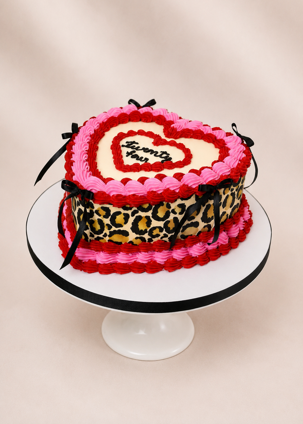 Pink & Red Cheeta Print Cake by Emporio.PNG