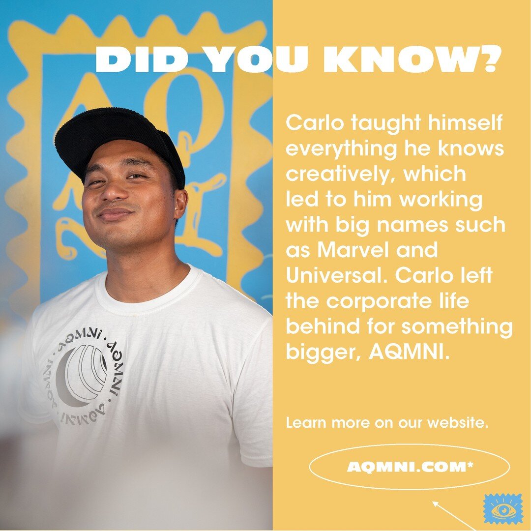 Meet the Aquarius of AQMNI, Carlo! 

Learn more about why we created AQMNI and where we hope to go with our murals on our website, www.aqmni.com . 

#murals  #art #mural  #muralart #urbanart #wallart #artist  #painting #muralpainting  #artwork #mural