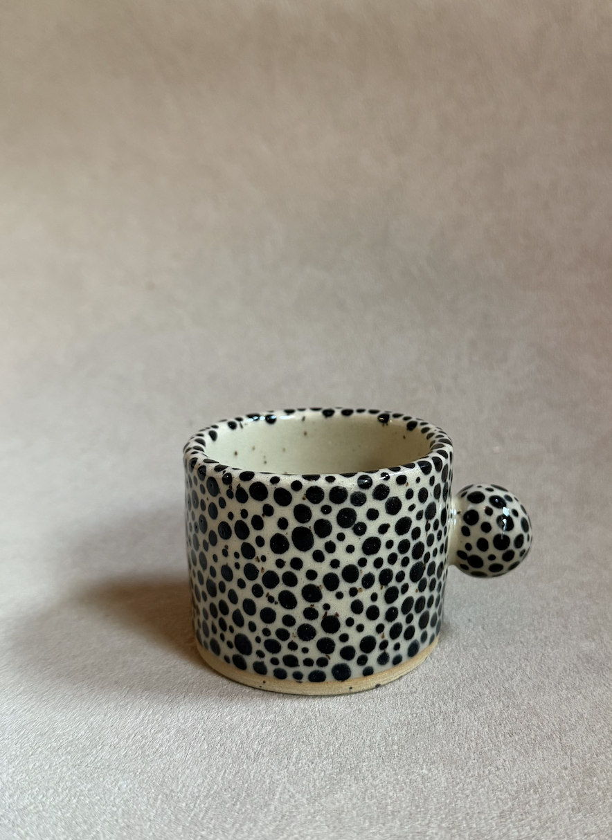 PRE-ORDER: Polka Dot Espresso Cup