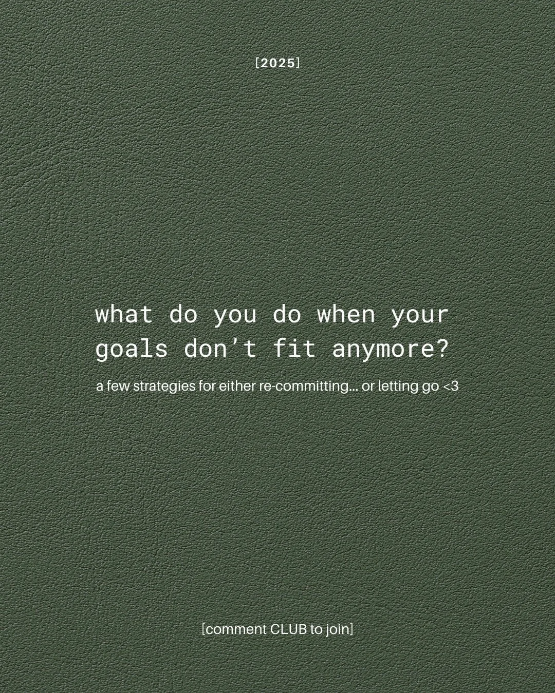 in my last newsletter, we walked through a mid-year check-in &mdash; questions to ask yourself as we pass the halfway point in the year. what still feels good? what... doesn't? what kind of energy do we want to put into the second half?

this week...