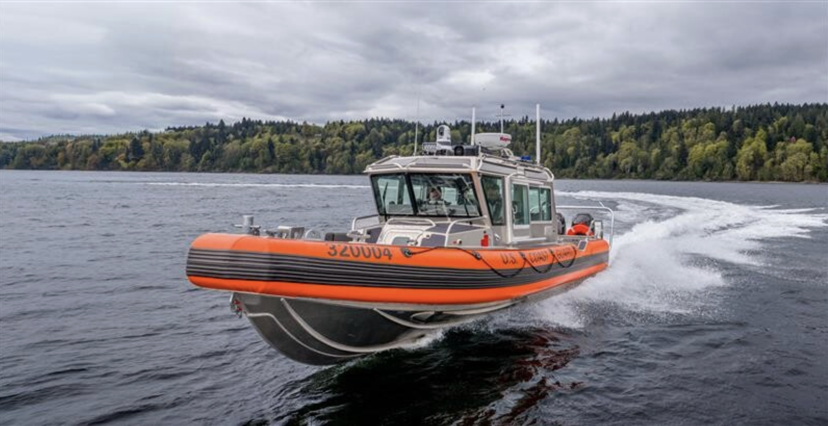 SAFE Boats delivers RB-S Demonstrator to Charleston Coast Guard