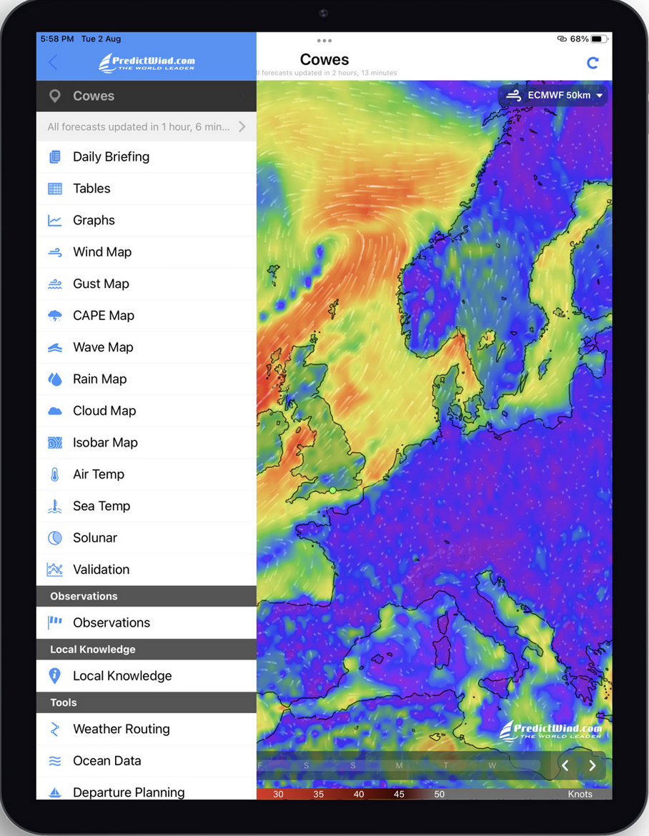 PredictWind Is Using AI to Rewrite Weather Forecasting for Sailors