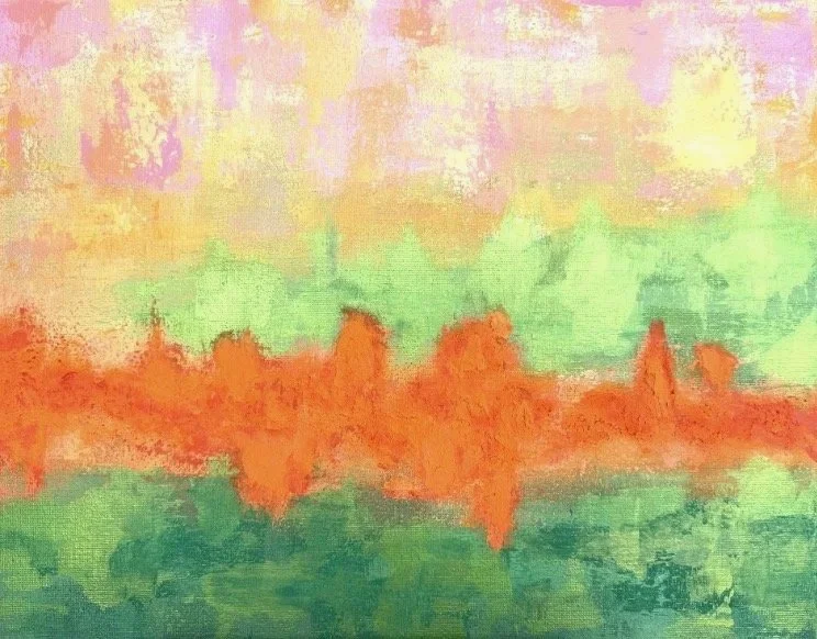 " Dreamscape "   2026
Acrylic on canvas   16 x 20  inches.
