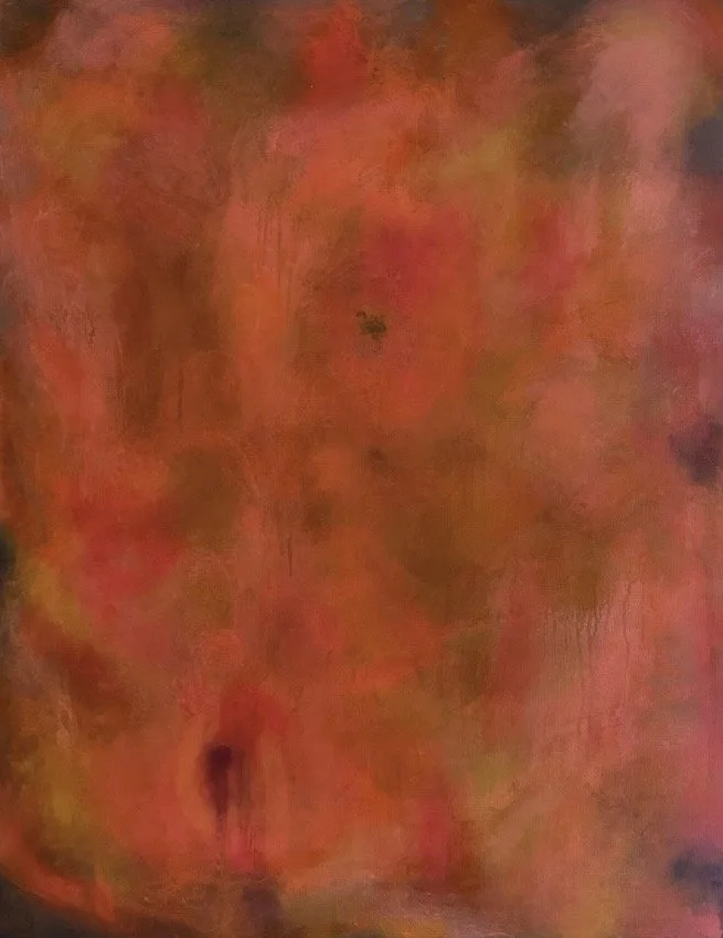 " I am Grateful "  2026
Acrylic on canvas   36 x 48  inches.
