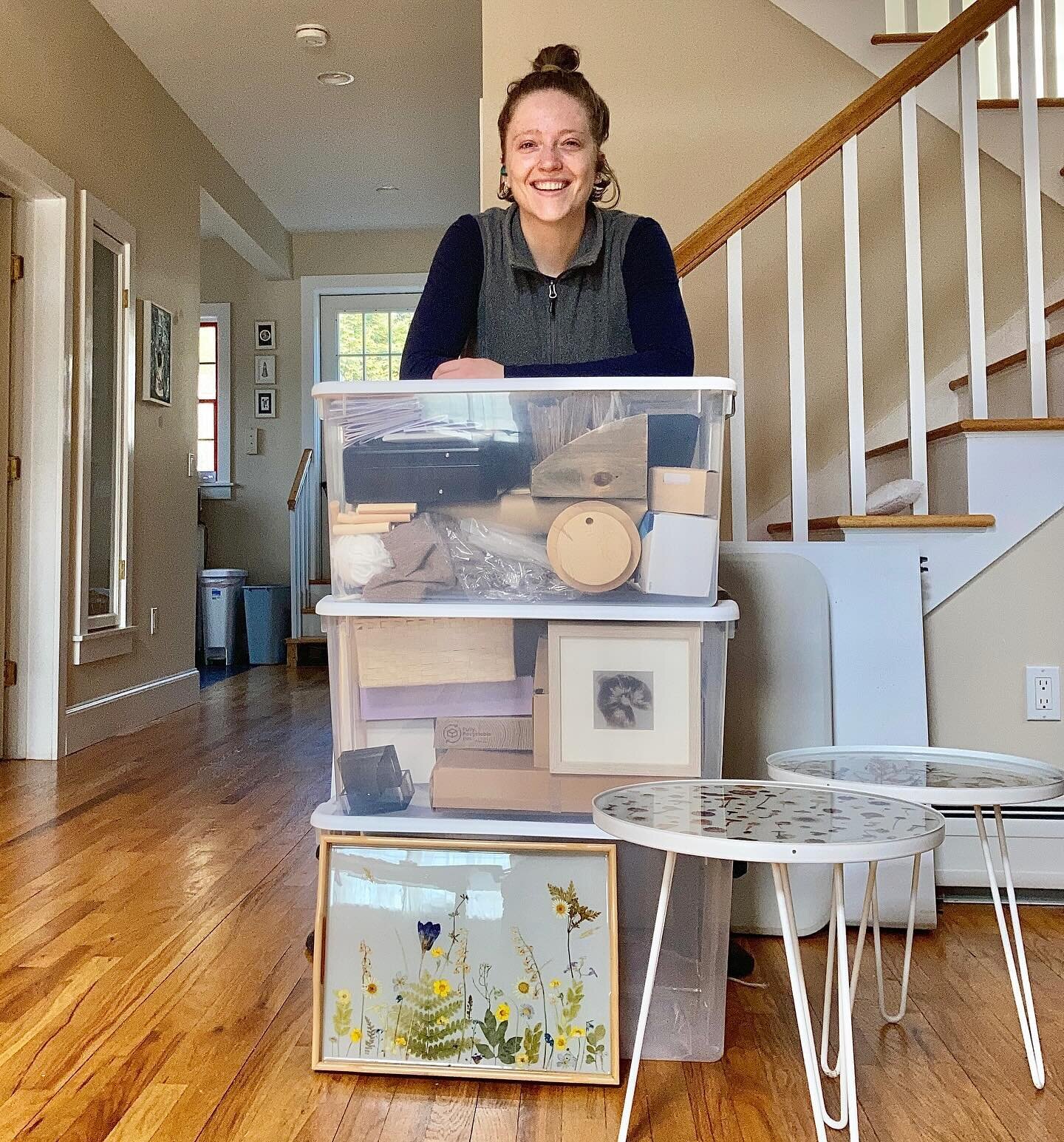 All packed up for @berkgrown this Saturday from 10 AM - 2 PM at the Housy Dome in Housatonic, MA&mdash;come on by! 

This will be the first place I&rsquo;ll be selling my new fruit &amp; veg jewelry, coasters, and keychains! I&rsquo;ll also have natu