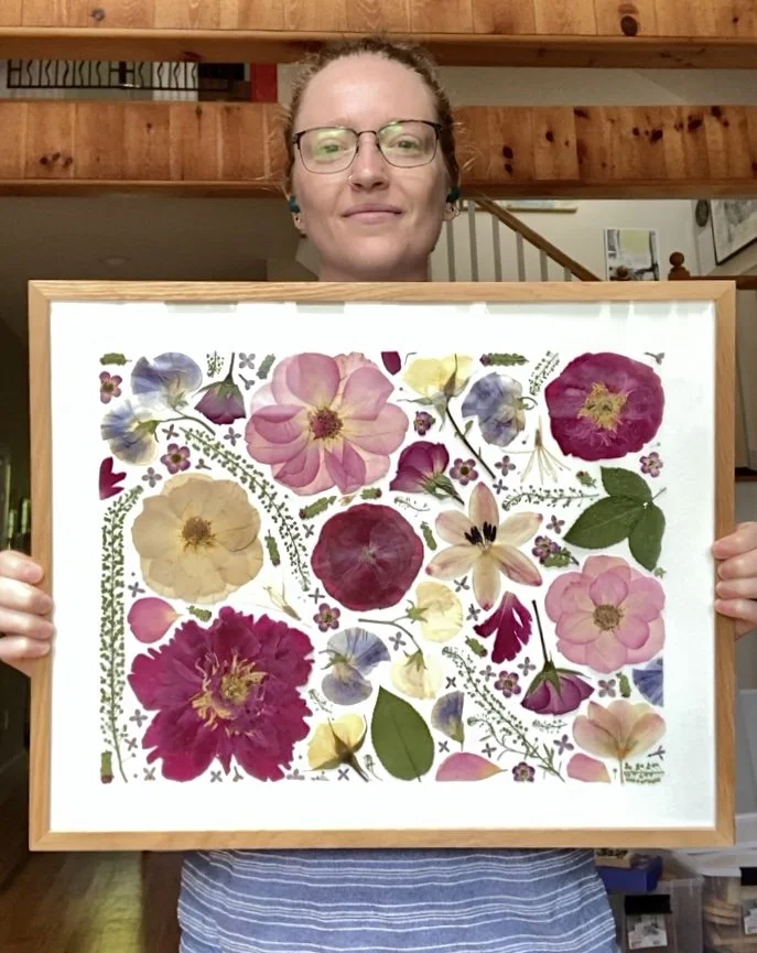 Flower layout: Scattered (with boarder)