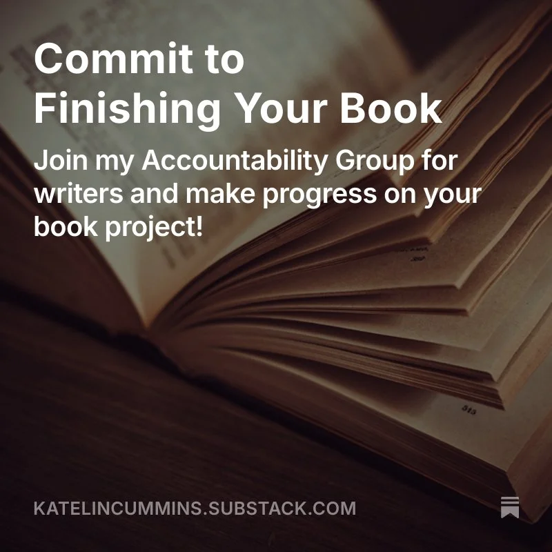 Commit to Finishing Your Book