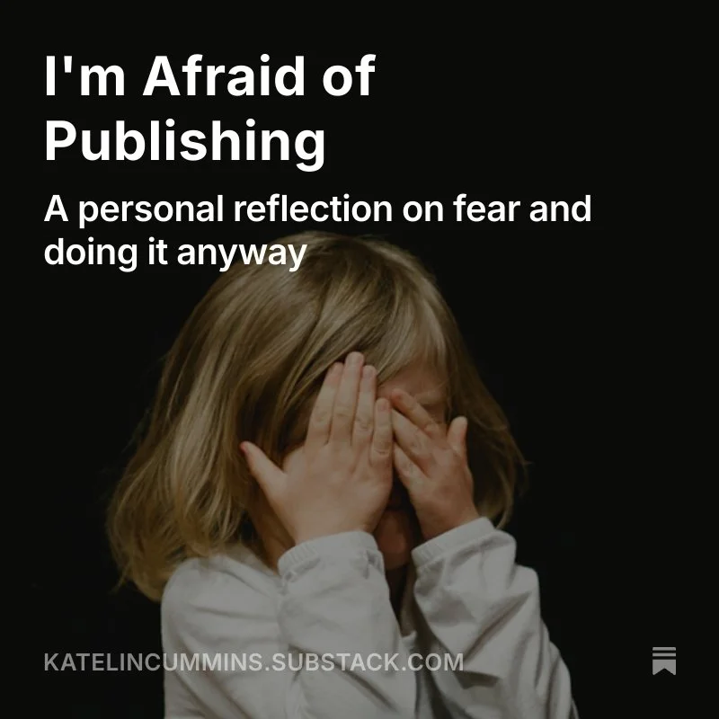 I'm Afraid of Publishing
