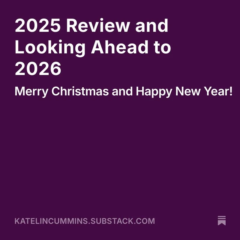 2025 Review and Looking Ahead