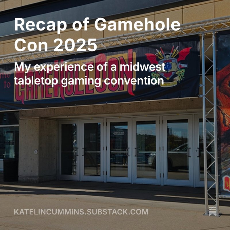 Recap of Gamehole Con 2025