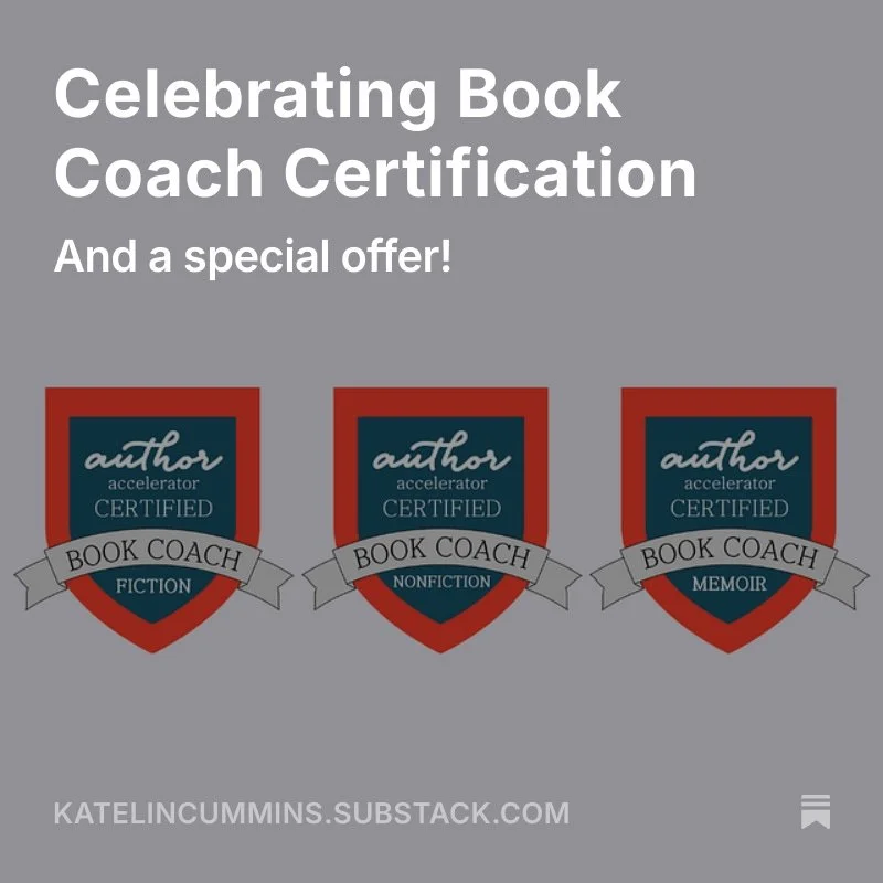 Celebrating Book Coach Certification