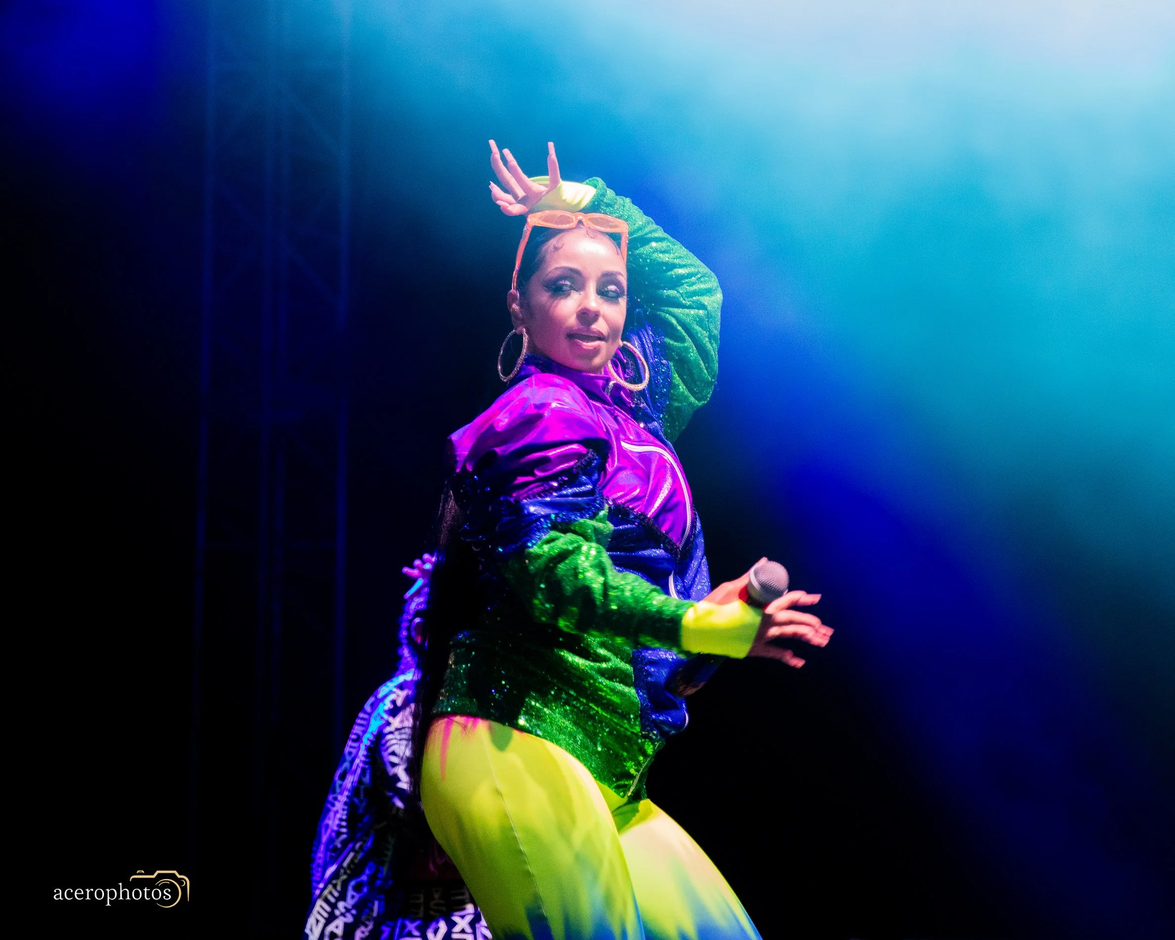 R&B Singer Mya performs at Long Beach Gay Pride