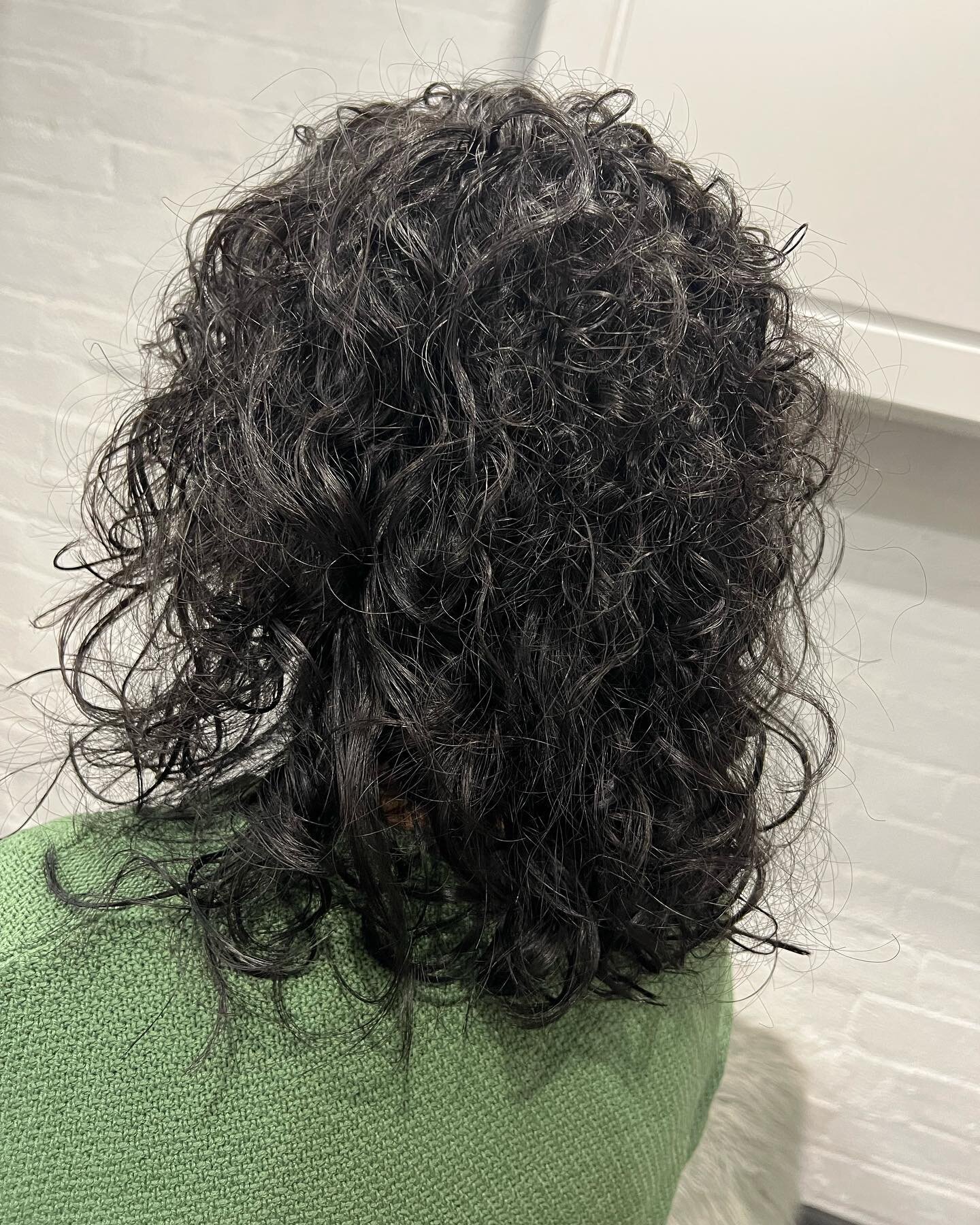 Before &amp; after 🤩 perm by Belinda