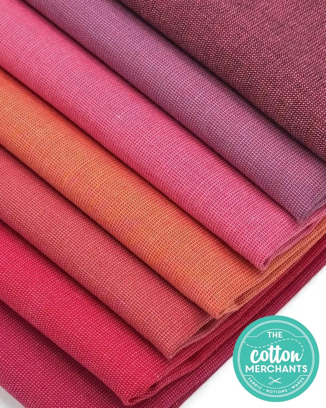 New to The Cotton Merchants is the Triple Shot Lanna Woven Cotton - Journey of a Thread II The Summer Journey from Indie Fabric Studio, part of Fabric Journey, and distributed by A Day in the Country.  This fabulous Triple Shot Weave has two warp col