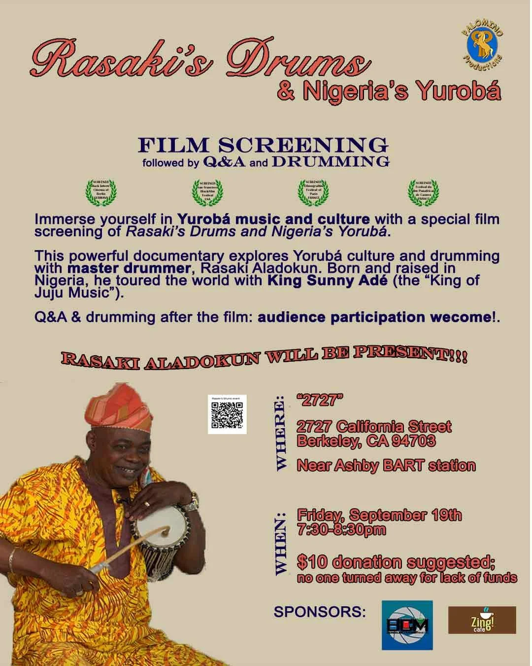 Rasaki’s Drums & Nigeria’s Yuroba