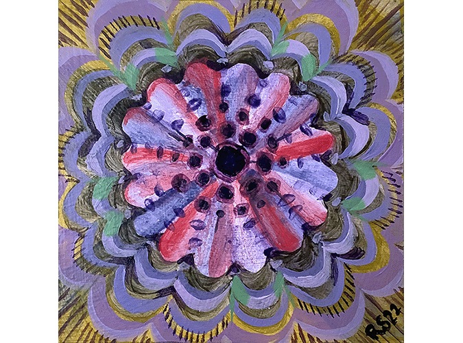 4. Sea Urchin Mandala