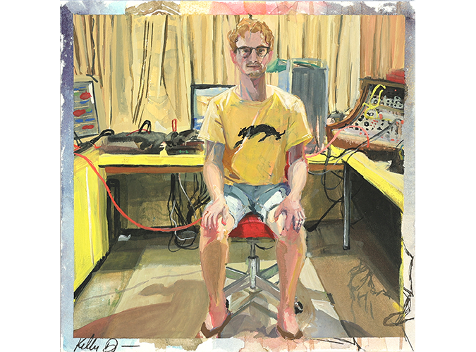 12. John in His Studio