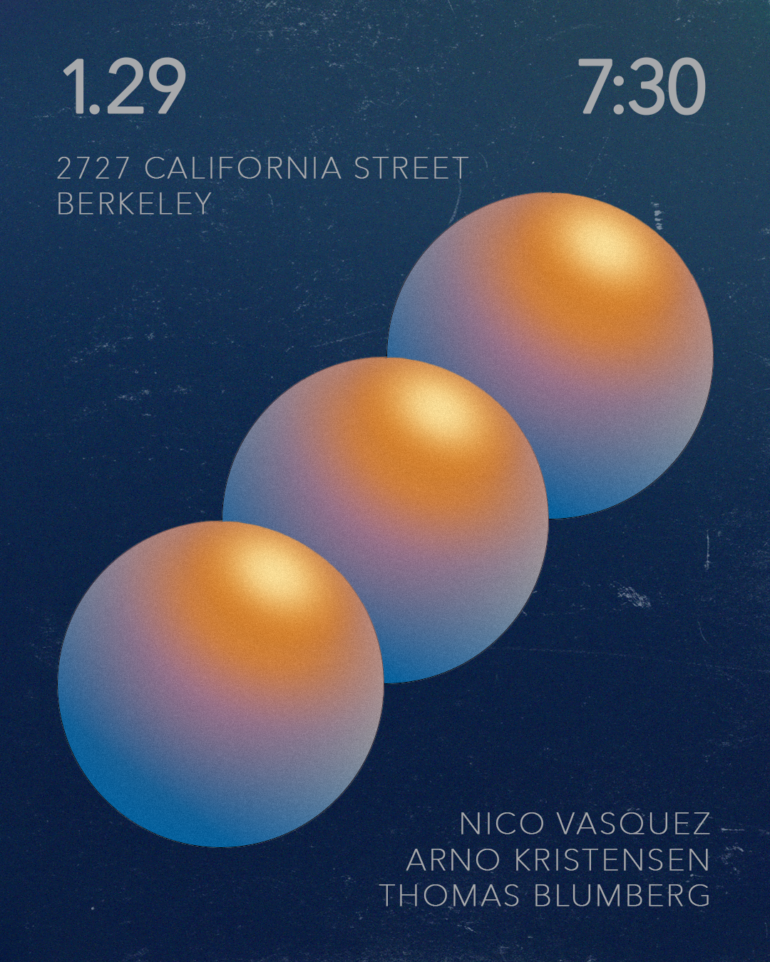 Nico Vasquez / Arno Kristensen / Thomas Blumberg 