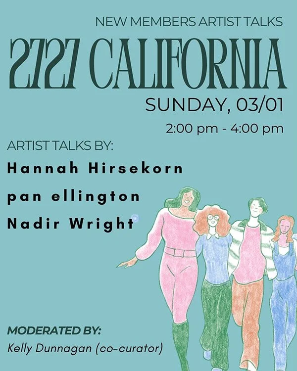 Artist talk &amp; Closing Reception