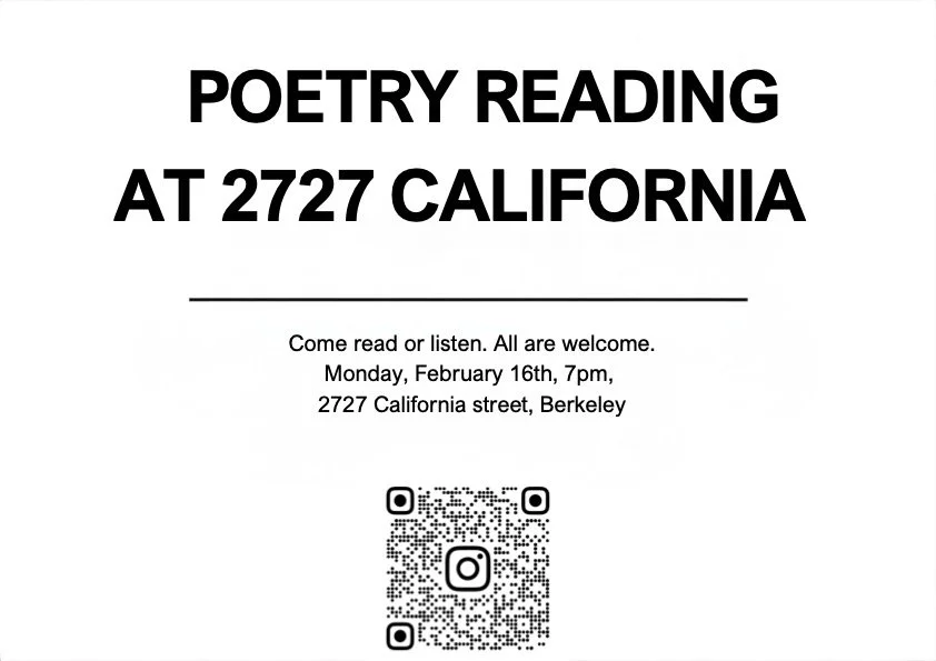 Poetry Reading 