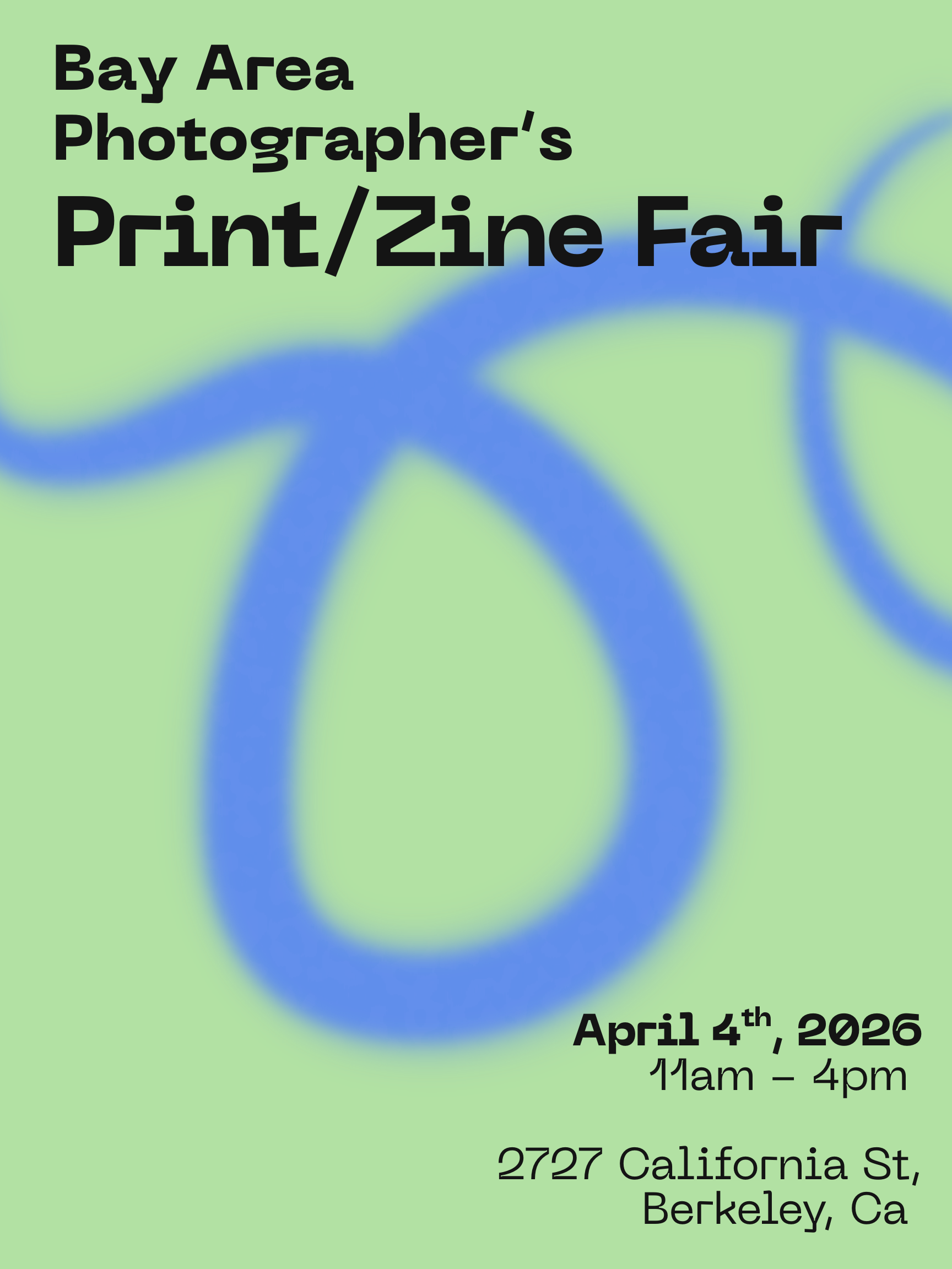 Bay Area Photographer’s Print/Zine Fair