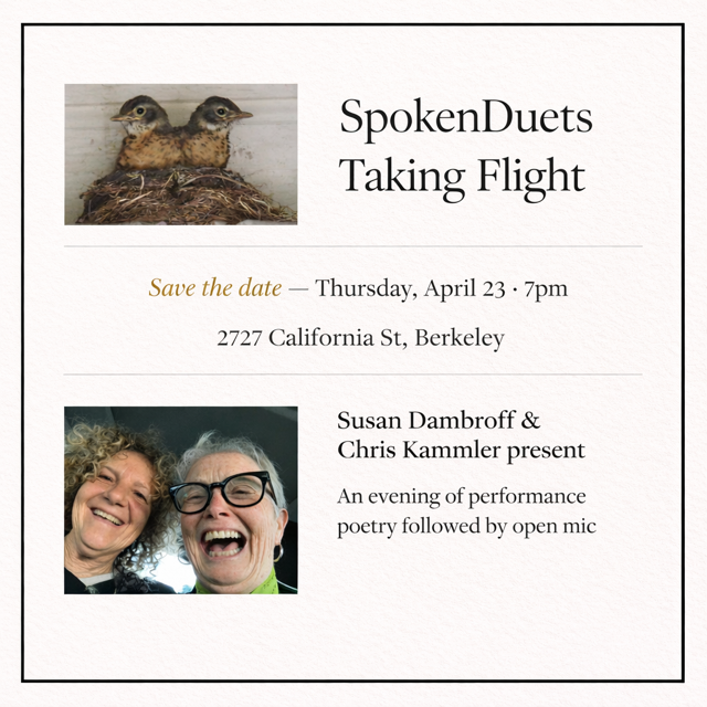Spoken Duets: Taking Flight
