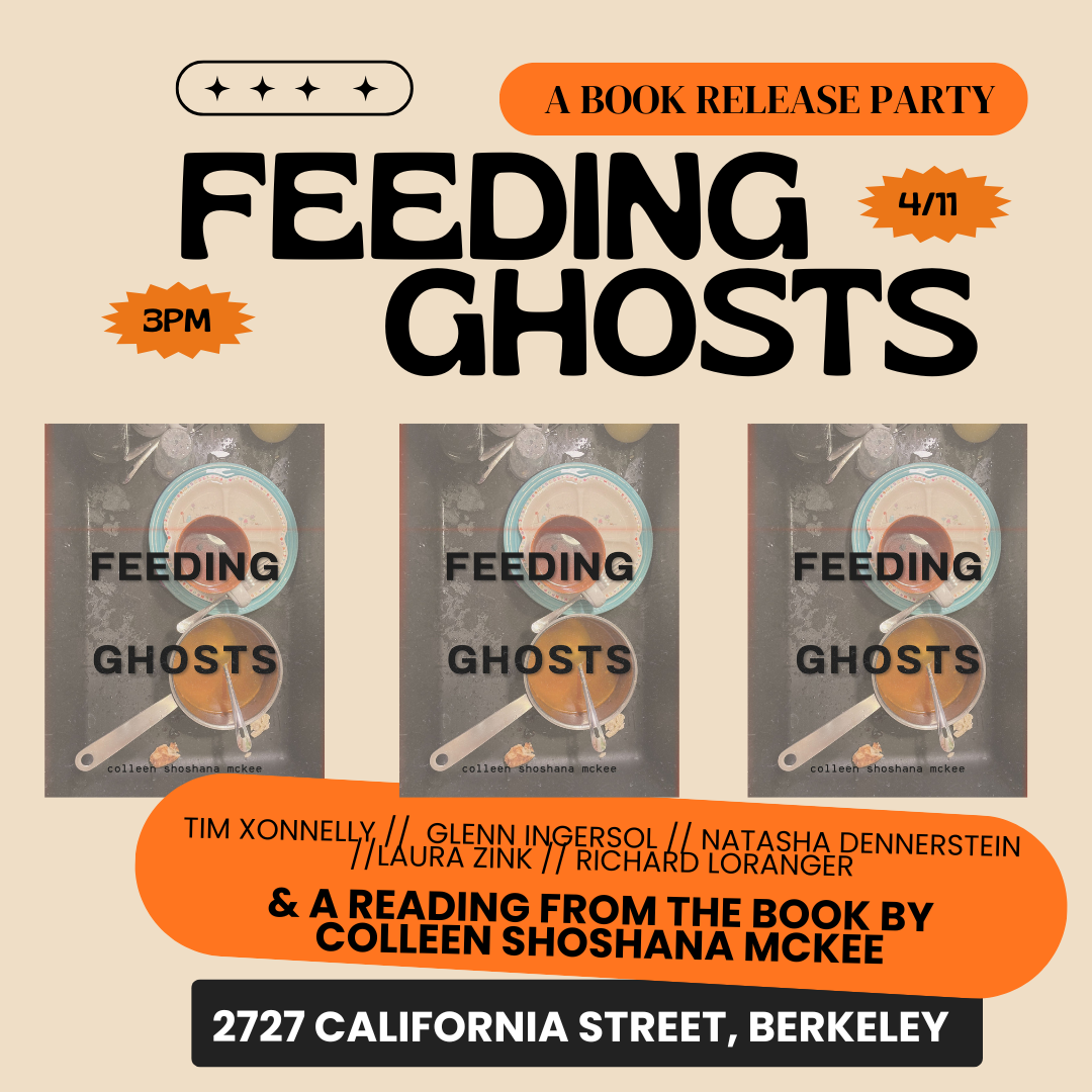 Book Launch for Feeding Ghosts by Colleen Shoshana McKee