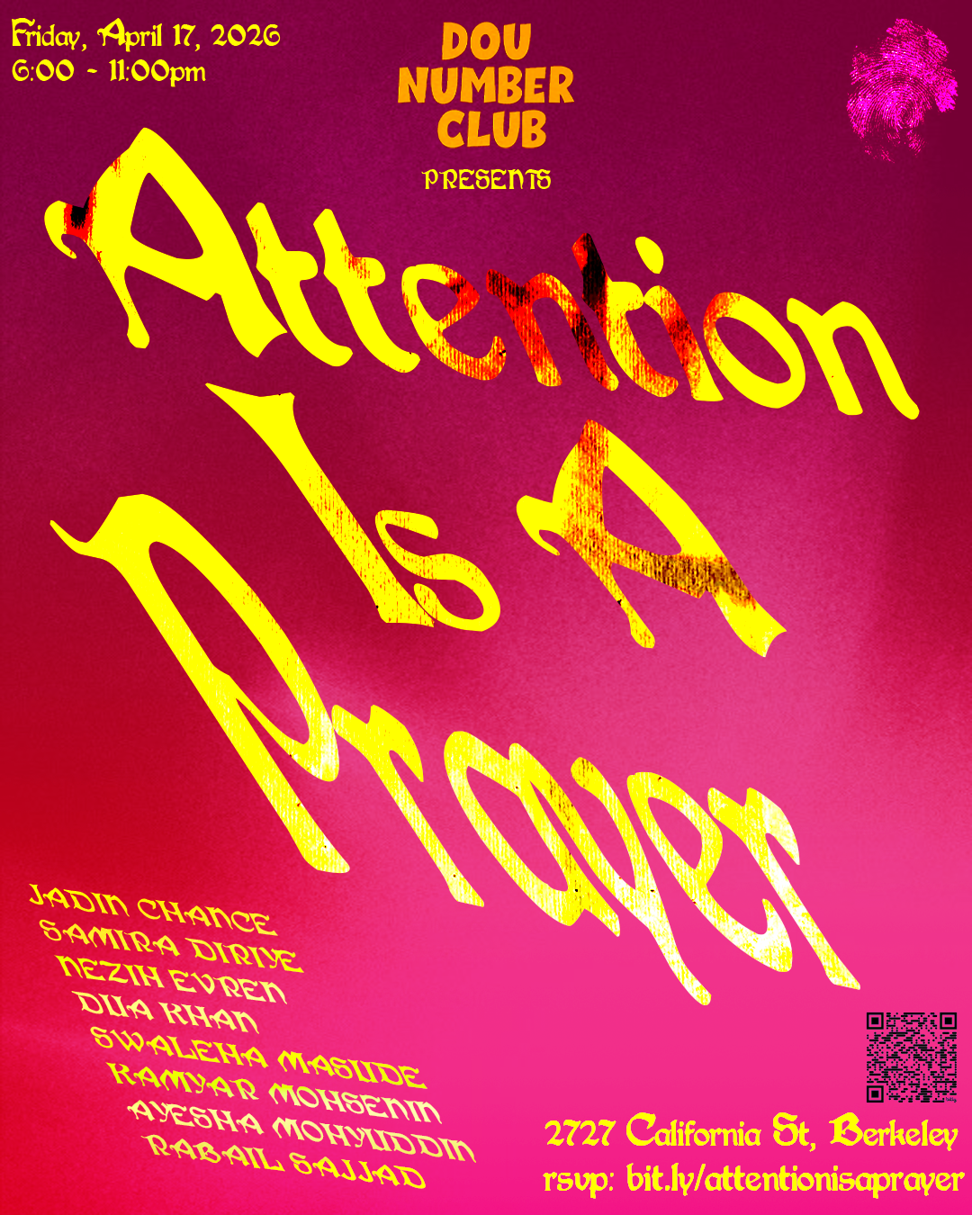 Attention Is A Prayer: annual Ramadan community art show