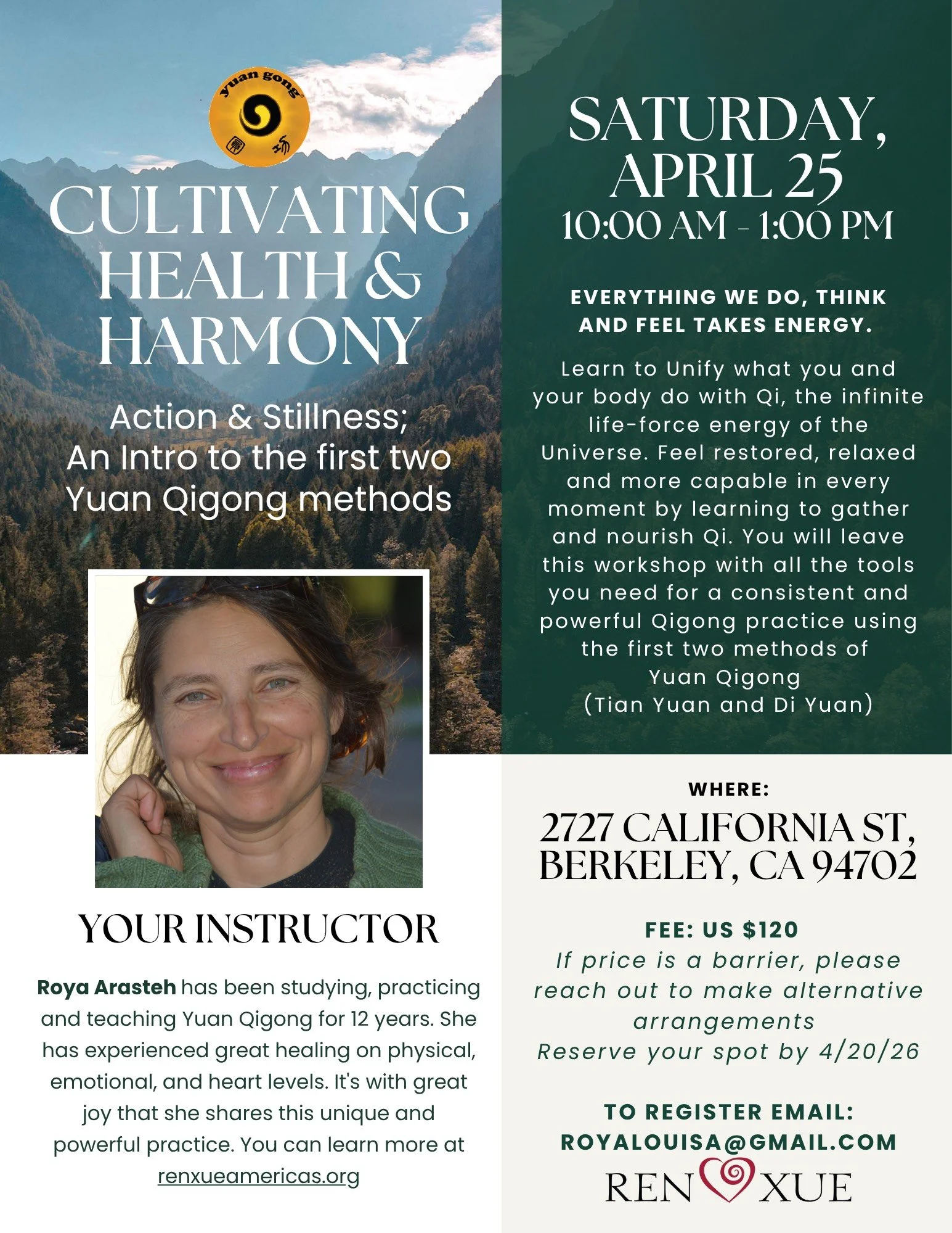 Cultivating Health &amp; Harmony with Yuan Qigong