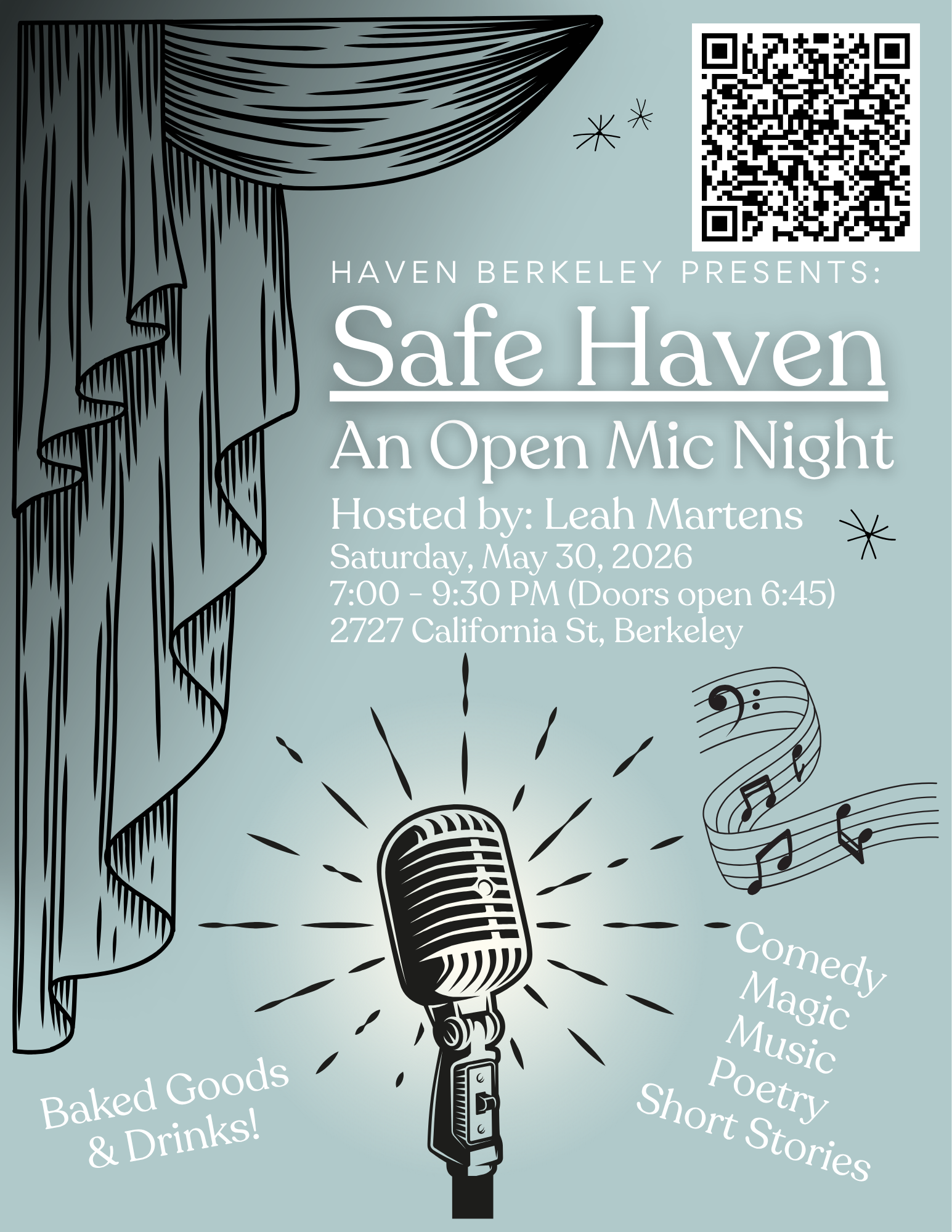 Safe Haven: An Open Mic Night