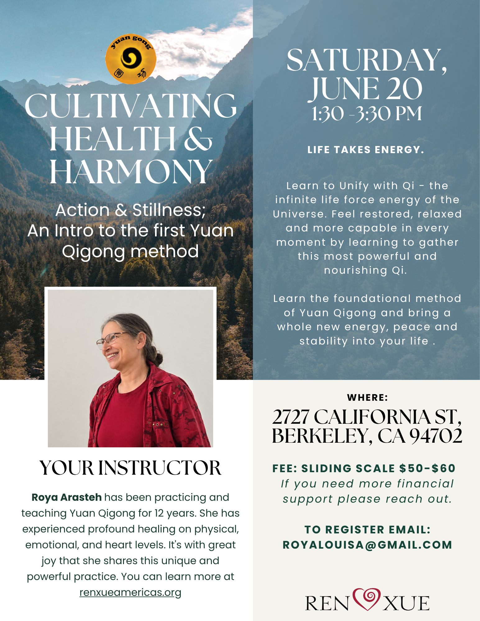 Cultivating Health &amp; Harmony with Yuan Qigong