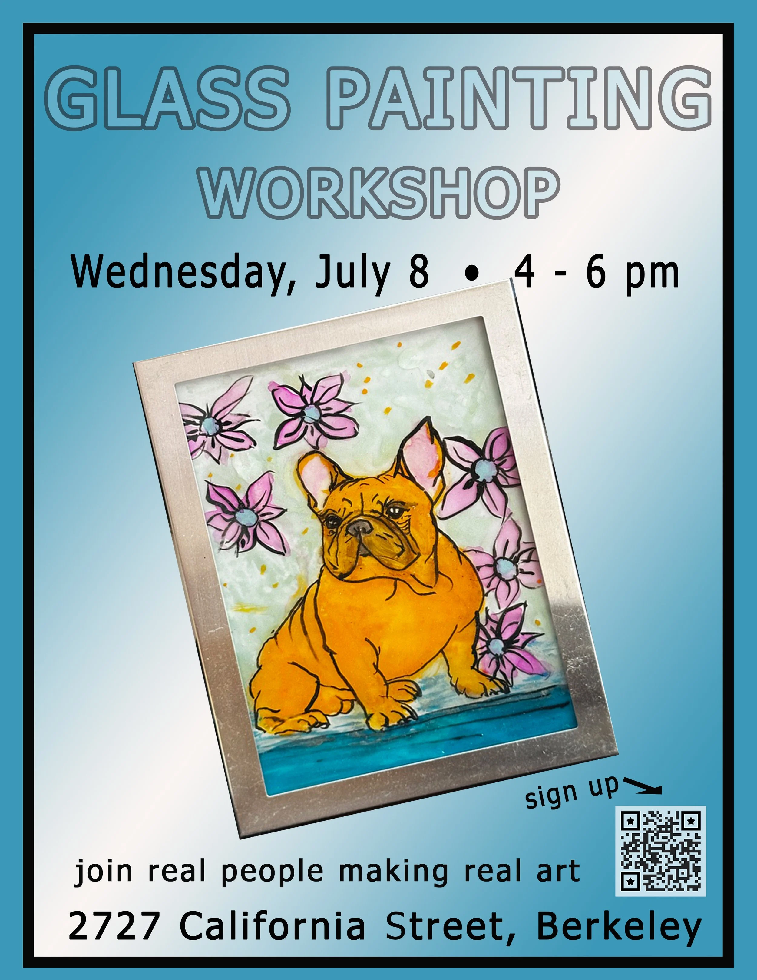 Public Glass Painting Workshop