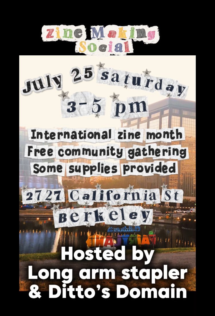 Zine Making Social