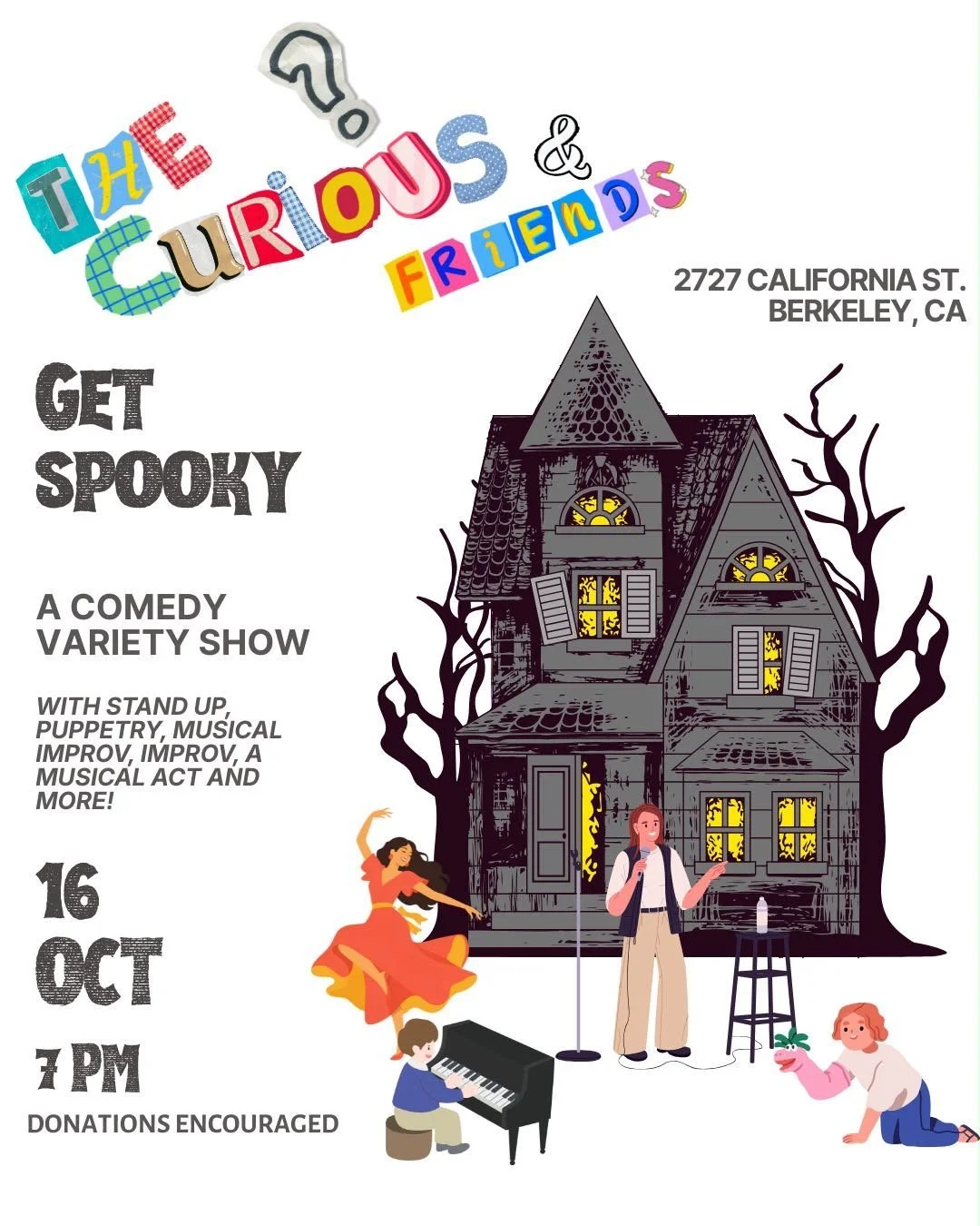 The Curious and Friends' Get Spooky